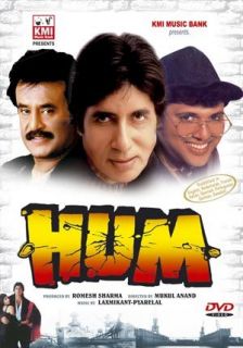 Hum Original DVD Amitabh Bachchan Rajnikant Govinda