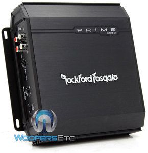 R125 2 Rockford Fosgate Amp 2 CH 250W Max Sub Speaker Coaxial Tweeters 