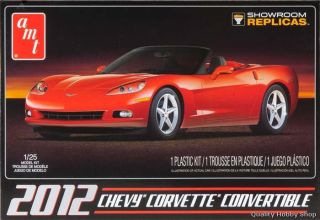 AMT 1 25 Scale 2012 Chevy Corvette Convertible Skill 2 Plastic Model 