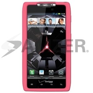 Amzer Silicone Skin Jelly Fit Case Cover for Motorola Droid RAZR Baby 