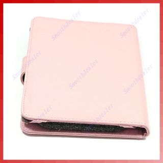 Book Leather Case Cover for  Kindle 3 3G Pink
