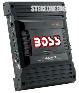 Boss D400 2 800 Watt 2 1 Channel Amplifier Car Amp 1000