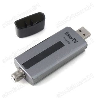 USB 2 0 Analog Signals TV Receiver for PC Laptop S1456