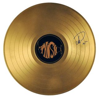 Phish Trey Anastasio Autographed Painted Collectible Record Album 