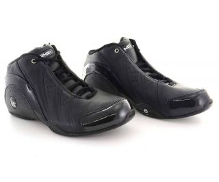 AND1 Mens Size 10 M Basketball Shoes D798MBBS Black Leather