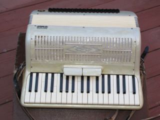 Ancona by Soprani Accordion 37 Key 110 Bass with Case Made in Italy 