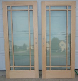 Andersen 400 Series Maple Terratone Frenchwood French Patio Doors 