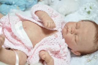 Lifelike Reborn baby Girl Andi by Linda Murray