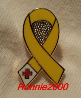 SAF RIBBON American Red Cross pin BRAND NEW PIN