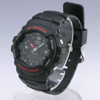 Casio Analog Digital Dual Time G Shock Watch G100 1BV