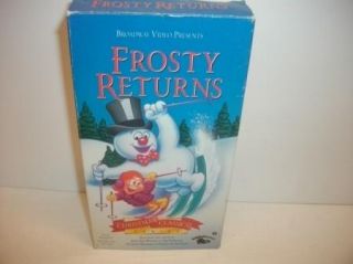 Frosty the Snowman Returns part 2   VHS kids Cartoon video CBS 