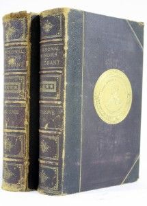 Personal Memoirs of Ulysses S. Grant, 2 Vols, 1885 86, Civil War, U.S 