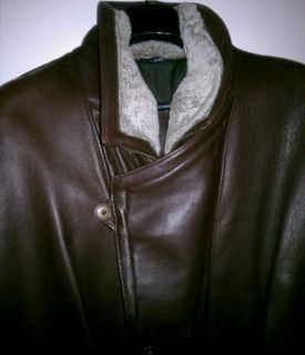 Designer Andrew Marc Leather Jacket Sporty
