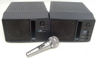 Anchor Audio An 1000x 50 Watt Amplifier Monitor Speaker w Microphone 