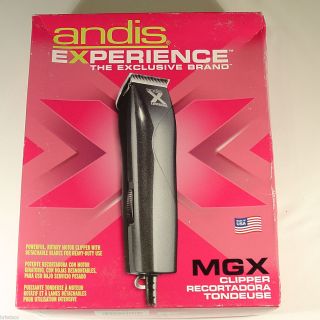 NEW ANDIS EXPERIENCE MGX CLIPPER TRIMMER BARBER SALON MODEL MBG2 
