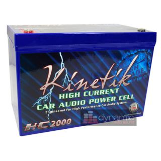   KHC2000 Car Audio Power Cell Battery 2250 Amp 12V HC2000 New