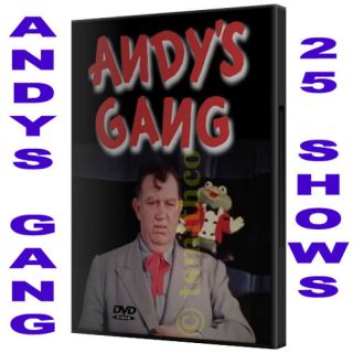 Andys Gang TV More 25 Episodes DVD Smilin Ed Devine