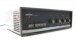   revox mod 40 tube amplifier warm hot burn a special piece of a tube