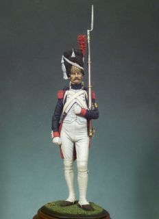 Andrea Miniatures Andr S8 F23 French Imperial Guard Grenadier 90mm 
