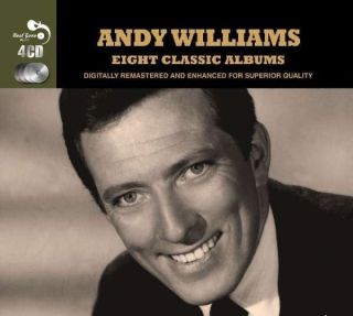 Andy Williams Eight Classic Albums Remastered 95 Song Collection New 