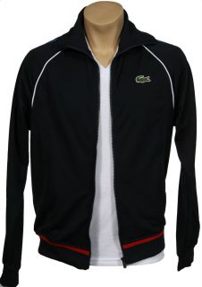 Lacoste Andy Roddick Full Zip Track Jacket with Embroidered Andy 