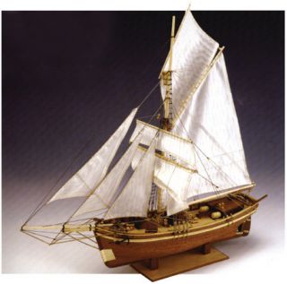 Constructo Amundsens Gjoa Wood Model SHIP Boat Kit New