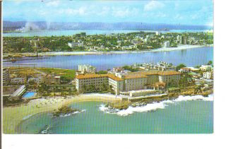 Condado Beach Hotel San Juan Puerto Rico Photo Postcard