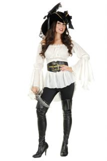 Pirate Shirt Renaissance Poet Bell Sleeve Angelica Penelope Caribbean 