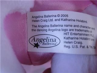 Angelina Ballerina 13 poseabe Cloth Mouse Doll by Sababa + Angelina 