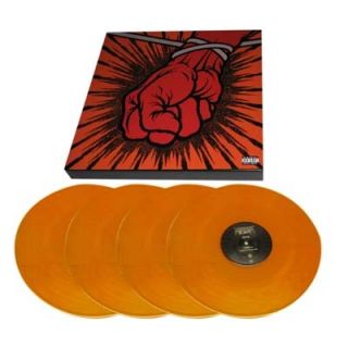 Metallica St Anger Limited Edition Orange Vinyl 4 x LP