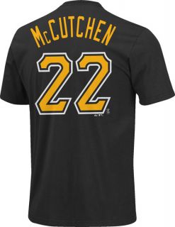 Andrew McCutchen Youth Black Majestic Name and Number Pittsburgh 