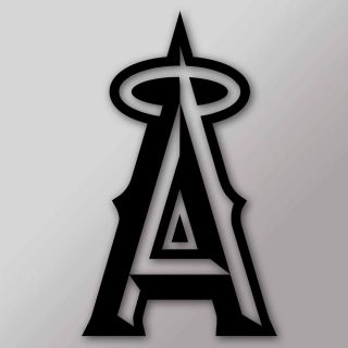 Los Angeles La Anaheim Angels Baseball Decal 4 6 8 or 10 Window 