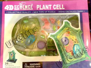   science anatomy model plant cell 26pcs new with a box 4d 3d details