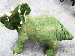 KOTA THE TRICERATOPS AN ANIMATED RIDE ON TOY DINOSAUR FROM 