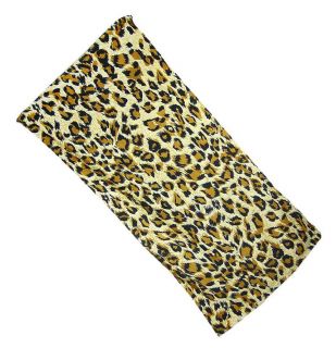 leopard print fiber reactive 60 x 50 beach towel