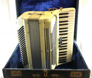 Vintage Ancona Accordion Case Made in Italy