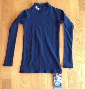 NWT Boys Under Armour Youth Size Small YSM Cold Gear Compression Shirt