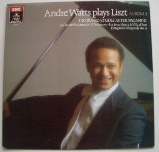 Andre Watts Plays Liszt Album 1 Audiophile NM LP