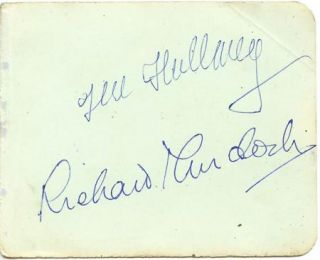 Judy Garland Vintage 1950s Original Signed British Album Page 