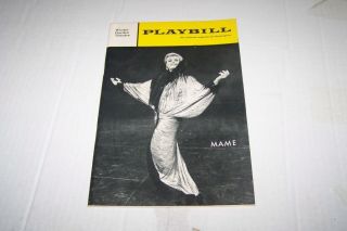 1965 Playbill Winter Garden Theater Mame Angela Lansbury