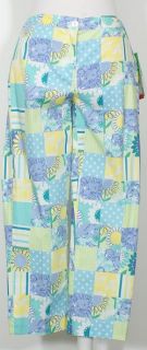 nwt lilly pulitzer capri pants stretch trophy patch 4