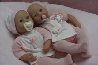 Lot of Zapf interactive Annabel baby dolls and clothes to reborn
