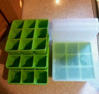Annabel Karmel 3x3 Cube Baby Food Containers