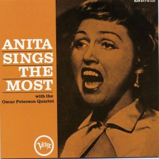 Anita Sings The Most by Anita ODay West Germany CD Oscar Peterson 