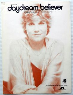 Anne Murray Sheet Music Daydream Believer Columbia Pict Publ 70s Pop 