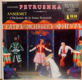 ansermet stravinsky petrushka label format 33 rpm 12 lp mono country 