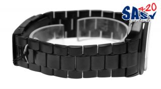 Fossil ME3022 Automatic ansel black dial stainless steel bracelet men 