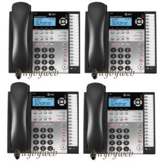   at T 1080 Four Line Corded Business Phone w Answer 650530014734