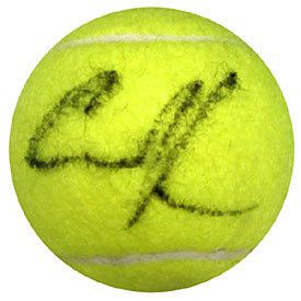 Anna Kournikova Autographed Signed WILSON3 Tennis Ball