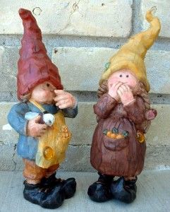   WOODLAND GNOMES  GNOME 9 inches tall ANTHONY FISHER kids room elf